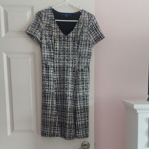 Apt. 9 Monochrome Asymmetrical Dress